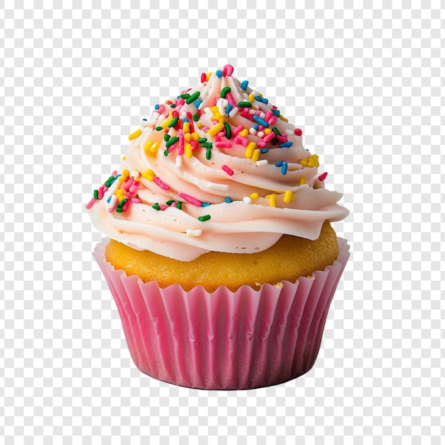 Un delicioso pastel rosa con salpicaduras de arco iris