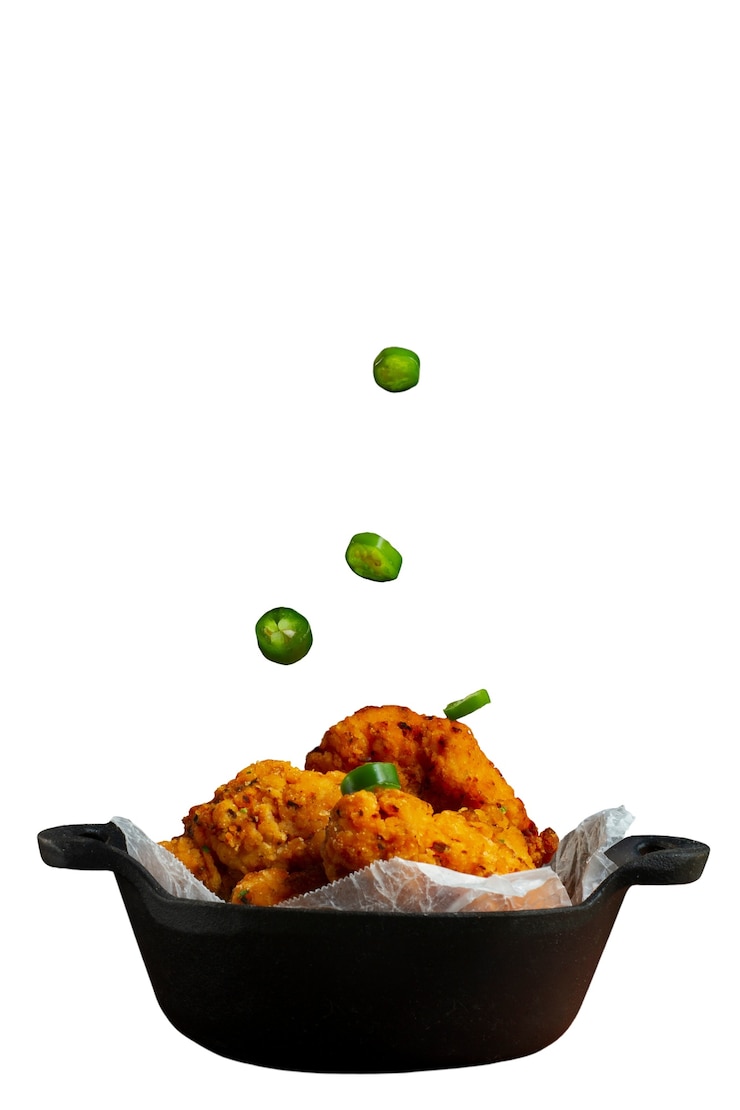 PSD Gratis delicious  mexican boneless chicken still life