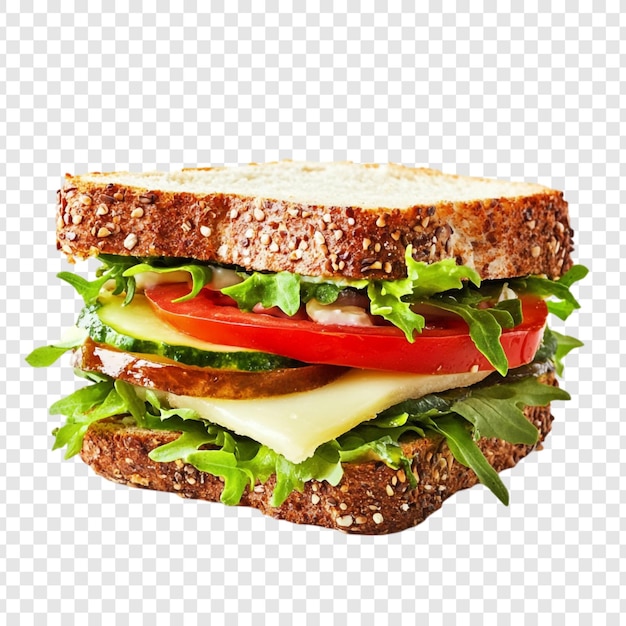 Delicious Veggie Sandwich op volkoren brood