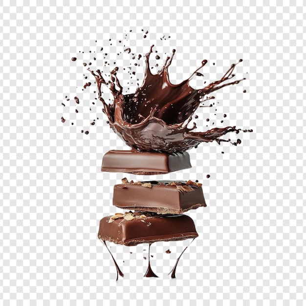 Delizioso cioccolato Splash Una sinfonia di dolcezza