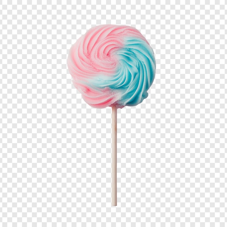 PSD gratuito delizioso girino di caramelle e lecca-lecca