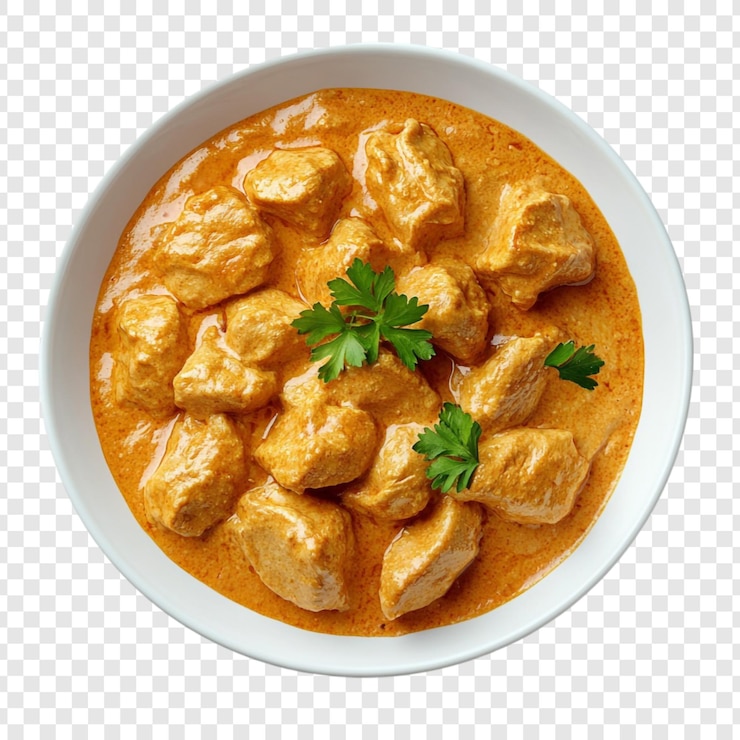 PSD gratuito delizioso tikka masala di pollo in una ciotola