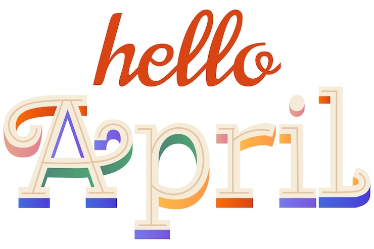 PSD Gratis desain huruf bulan
