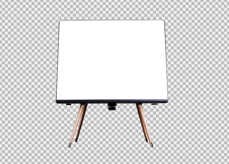 PSD Gratis desain serif kosong terisolasi
