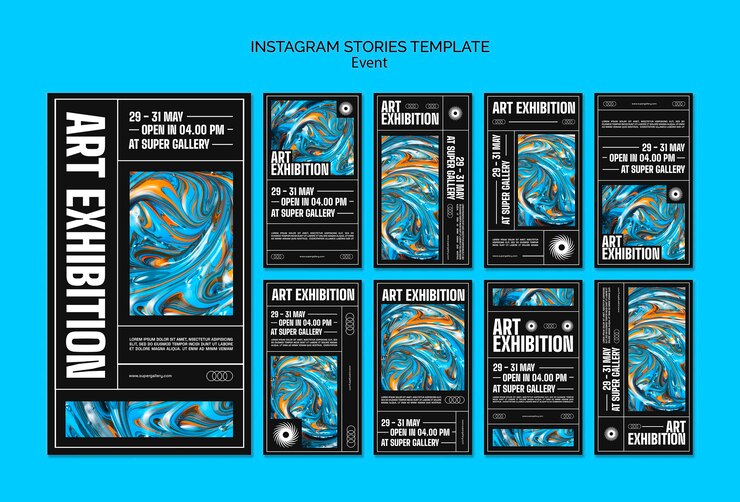 PSD gratuito design del modello di evento dal design piatto