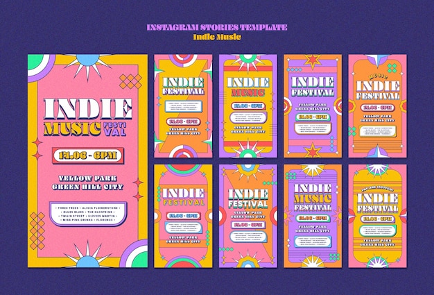 Design del modello di musica indie