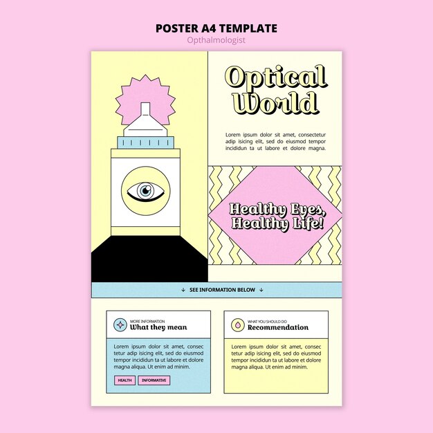 Design del modello per oftalmologo