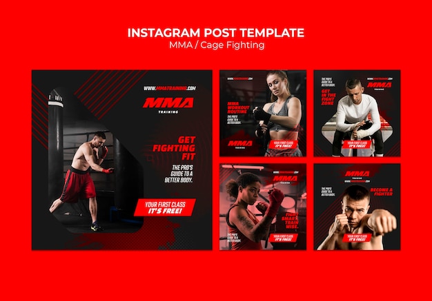 Design del modello sportivo Mma