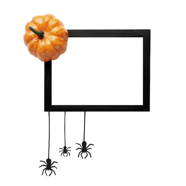Design del telaio di Halloween isolato
