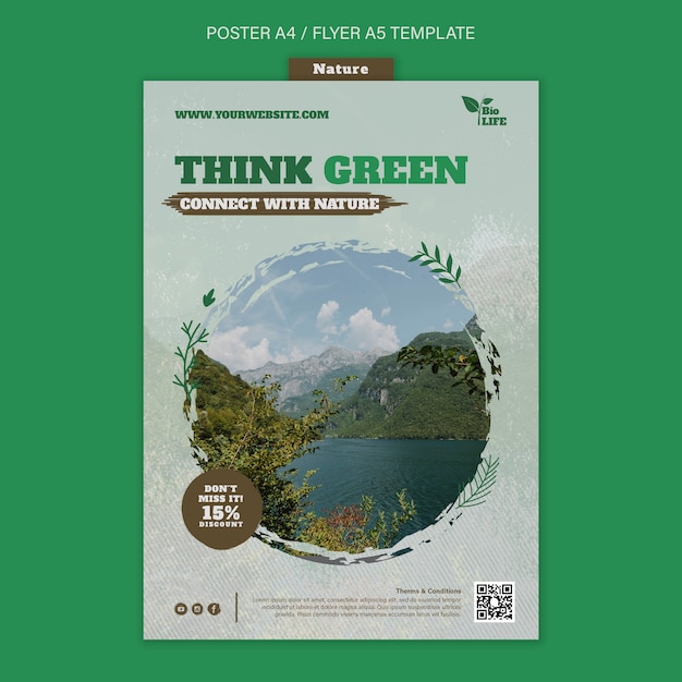 Design realistico del modello di natura