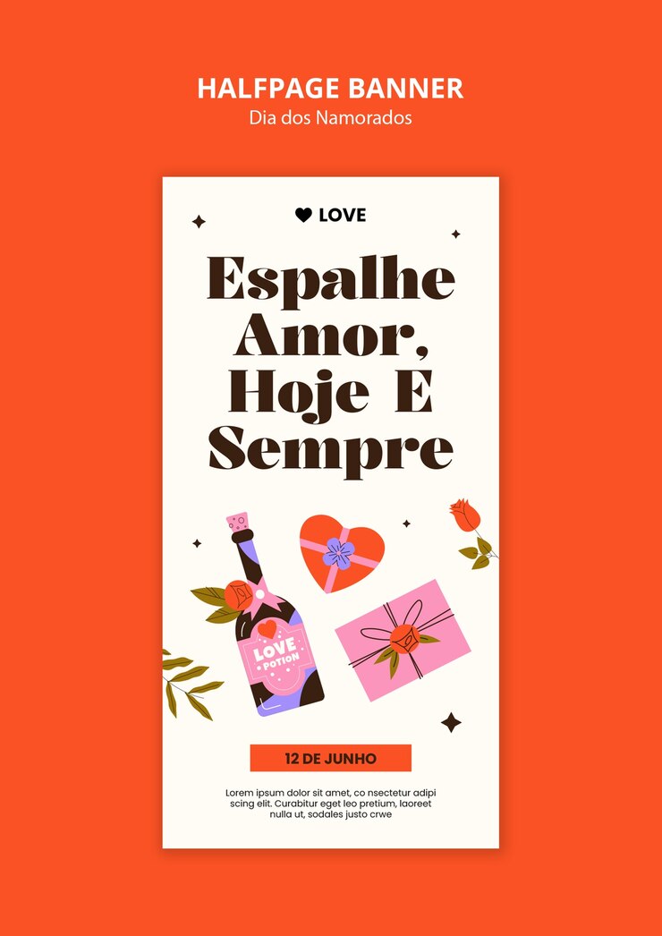 PSD gratuito dia dos namorados teamplte design