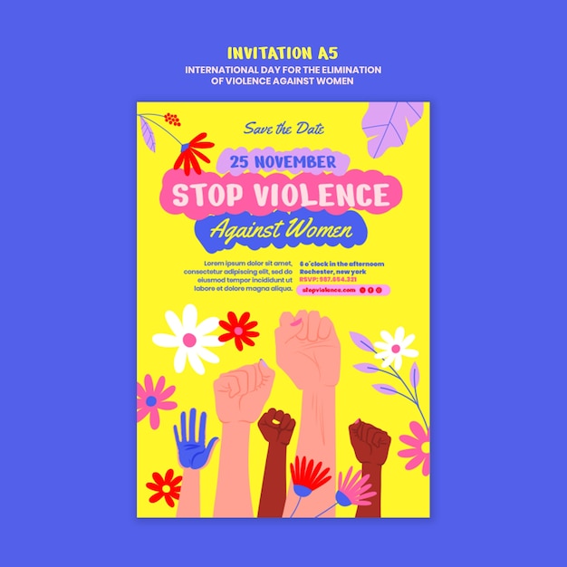 Día internacional para la eliminación de la violencia contra la mujer