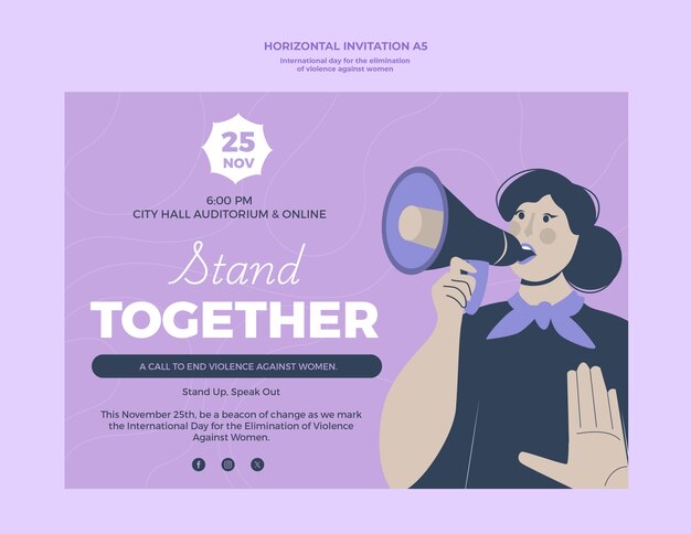Día internacional para la eliminación de la violencia contra la mujer