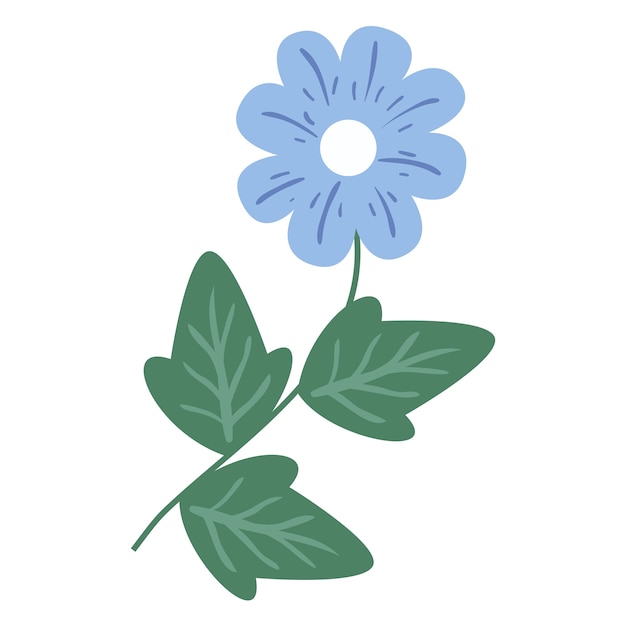 Dibujo de flores dibujado a mano