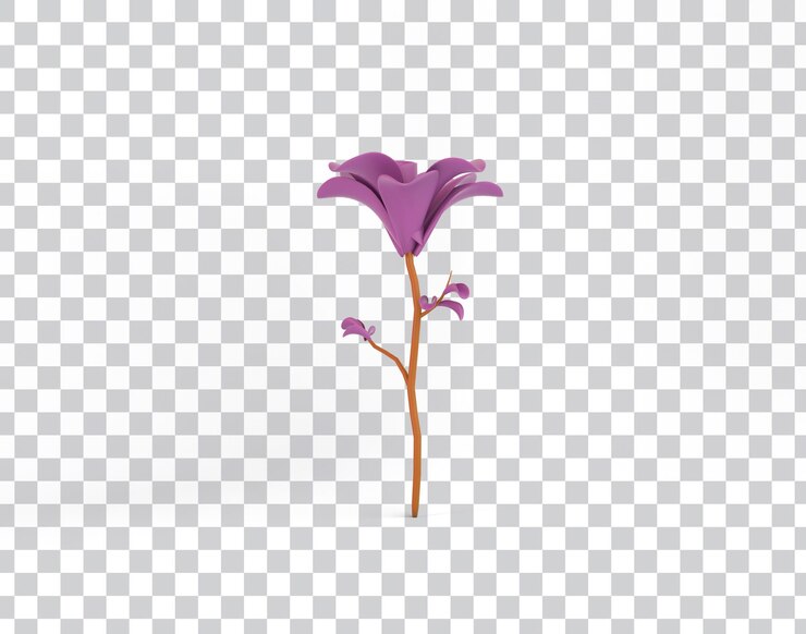 PSD gratuito dibujos animados de flores