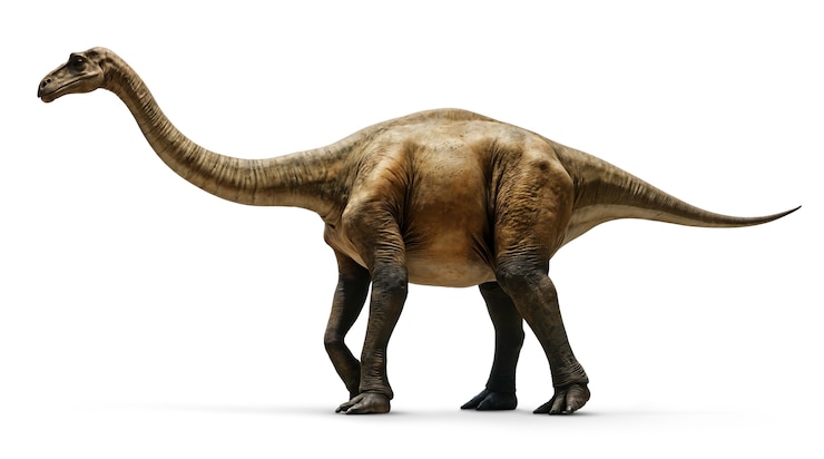 PSD gratuito dinosaurios realistas aislados