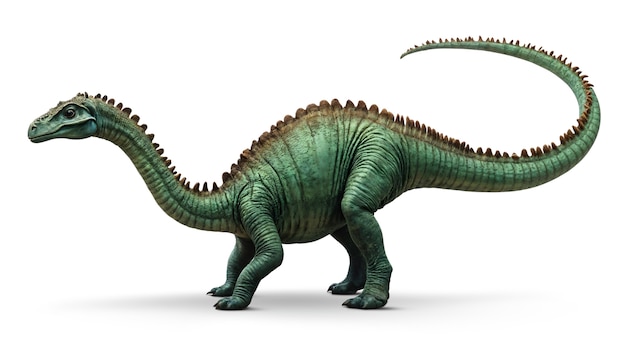 Dinosaurios realistas aislados