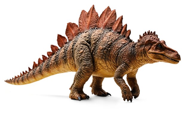 Dinosaurios realistas aislados