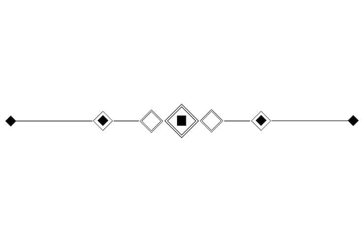 PSD gratuito disegno decorativo del divisore di linee