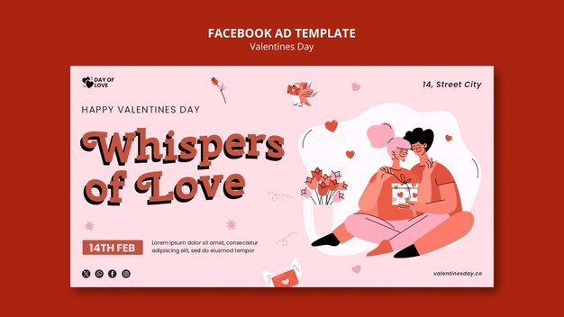 Disegno del modello del giorno di San Valentino