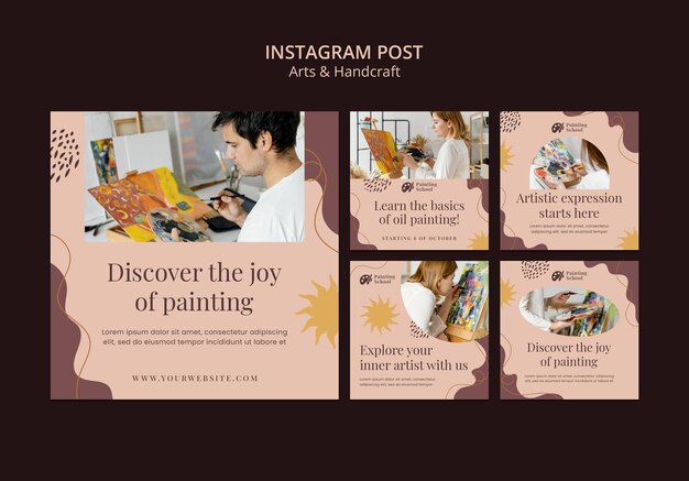 Disegno del modello di arte e artigianato