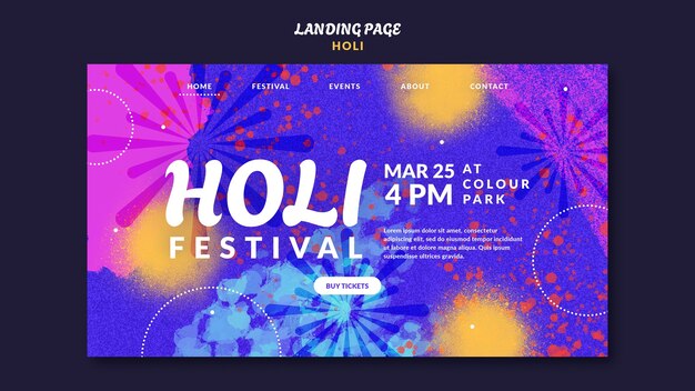 Disegno del modello di Holi