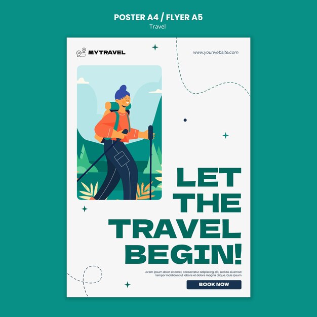 Disegno del modello di viaggio