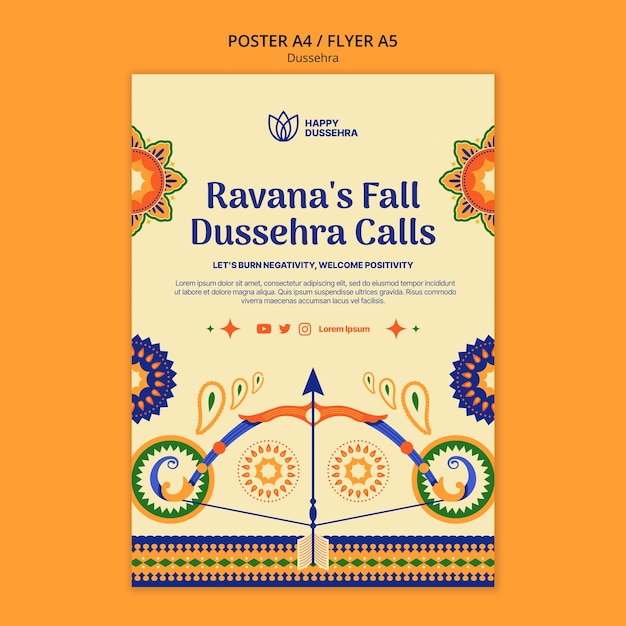 Disegno del modello Dussehra