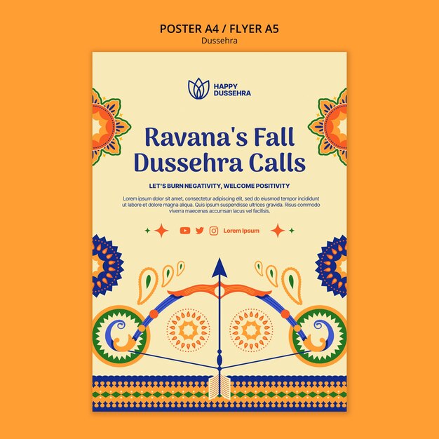 Disegno del modello Dussehra