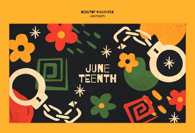 Disegno del modello Juneteenth