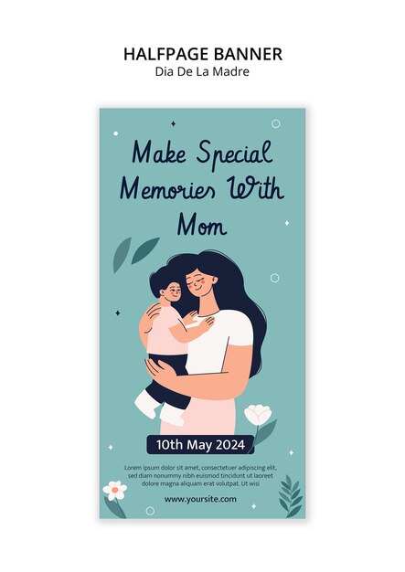 Disegno del modello per la Giornata della Madre