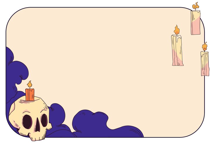 PSD gratuito disegno di halloween isolato