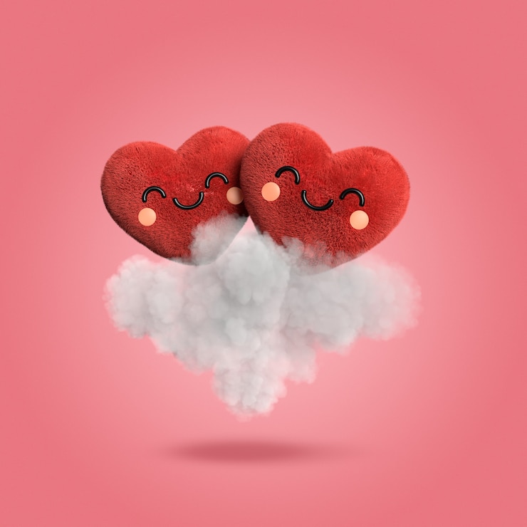 PSD gratuito disegno di sfondo per il giorno di san valentino