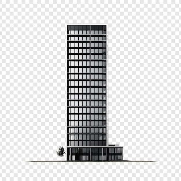 Diseño arquitectónico de edificios modernos de gran altura