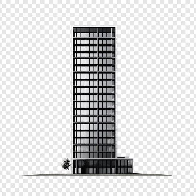 Diseño arquitectónico de edificios modernos de gran altura