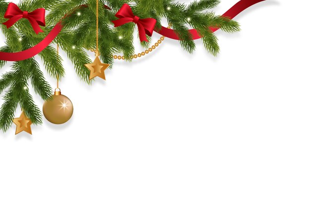 Diseño de borde navideño