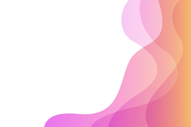 Diseño de bordes ondulados en gradiente