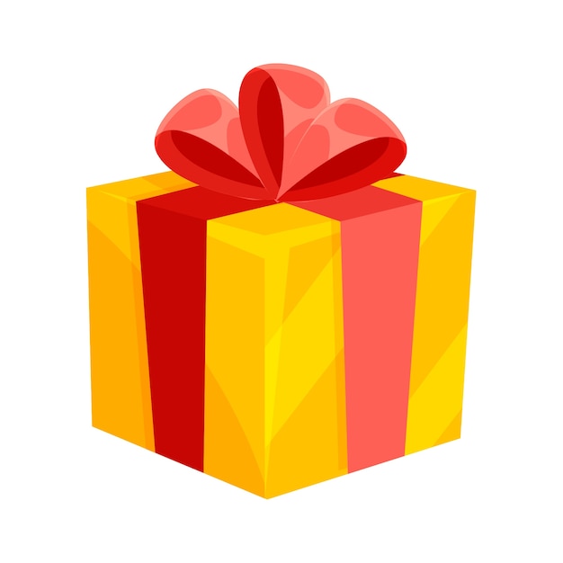 PSD gratuito diseño de caja de regalo colorido de cumpleaños