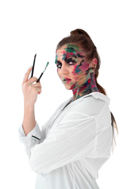 Diseño creativo de retratos