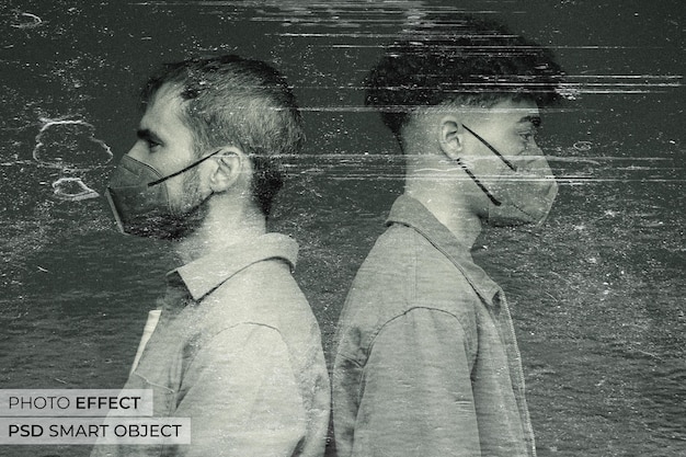 Diseño de efectos fotográficos grunge