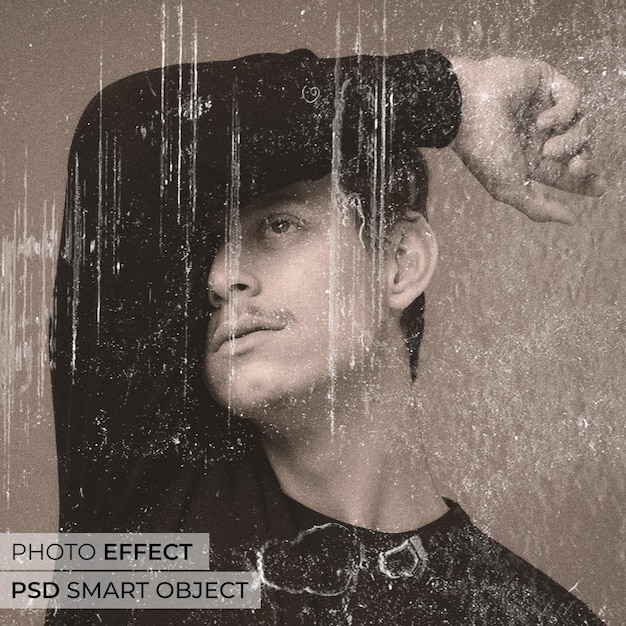Diseño de efectos fotográficos grunge