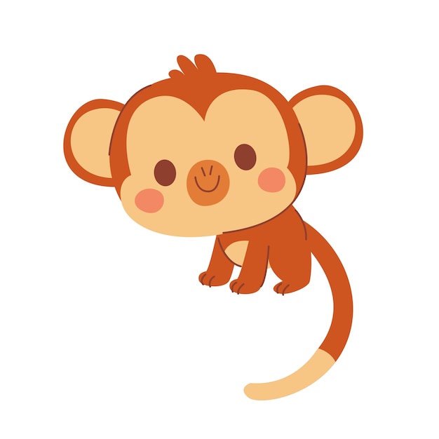 Diseño de elementos de animales lindos
