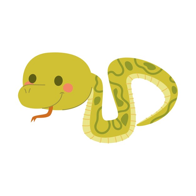 Diseño de elementos de animales lindos