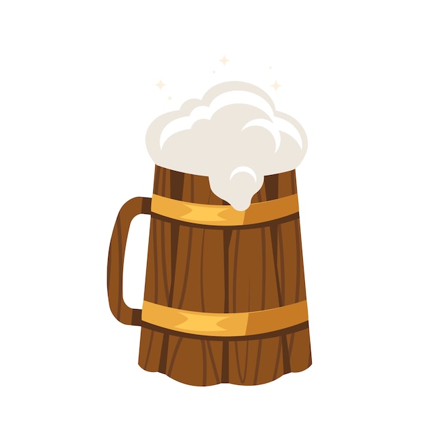 Diseño de elementos del Oktoberfest.