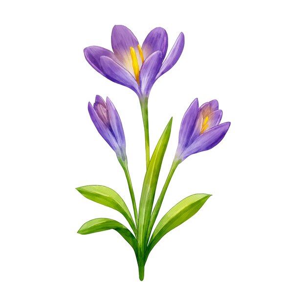 Diseño de flores botánicas