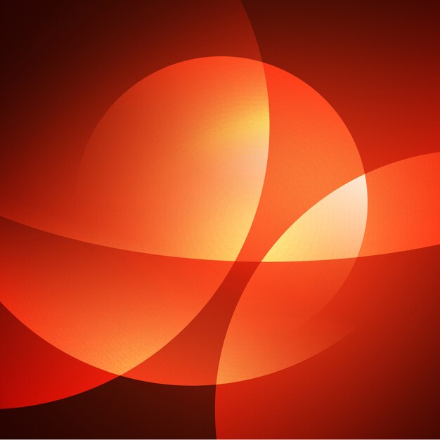 Diseño de fondo brilloso naranja