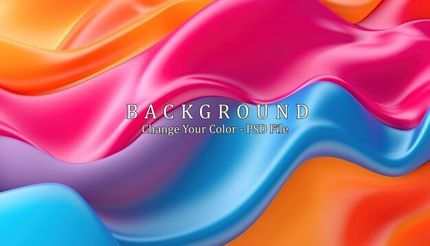 Diseño de fondo de color líquido IA generativa