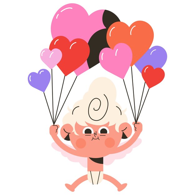 Diseño del icono del día de San Valentín