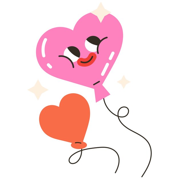 Diseño del icono del día de San Valentín