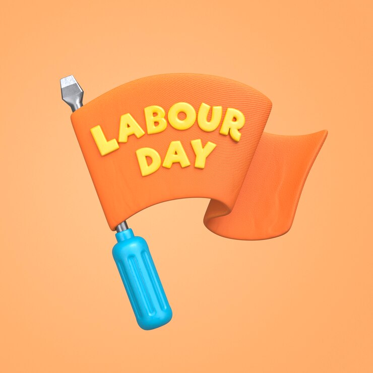 PSD gratuito diseño del icono del día del trabajo